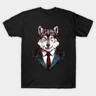 Business Wolf T-Shirt